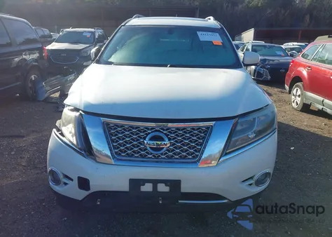 2015 Nissan Pathfinder Platinum z USA, uszkodzony, nr VIN 5N1AR2MN6FC601718